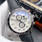 Buy Replica Tag Heuer Carrera Calibre 16 White Dial Watches 44mm